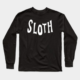 Sloth Long Sleeve T-Shirt